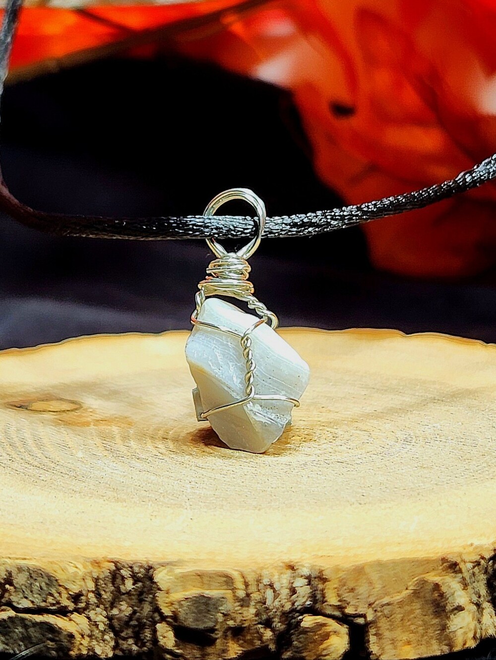 Blue Lace Agate Necklaces